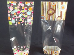 Cellophane Bags With Card Base