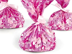 Pink Cellophane Bags